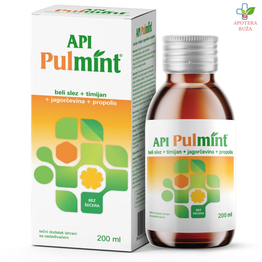 Api Pulmint sirup za mešoviti kašalj 200ml