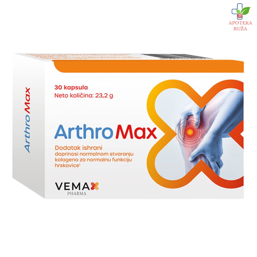 Arthromax za jače kosti i zglobove 30 kapsula
