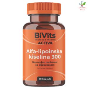 BiVits ACTIVA Alfa lipoinska kiselina 300 60 kapsula