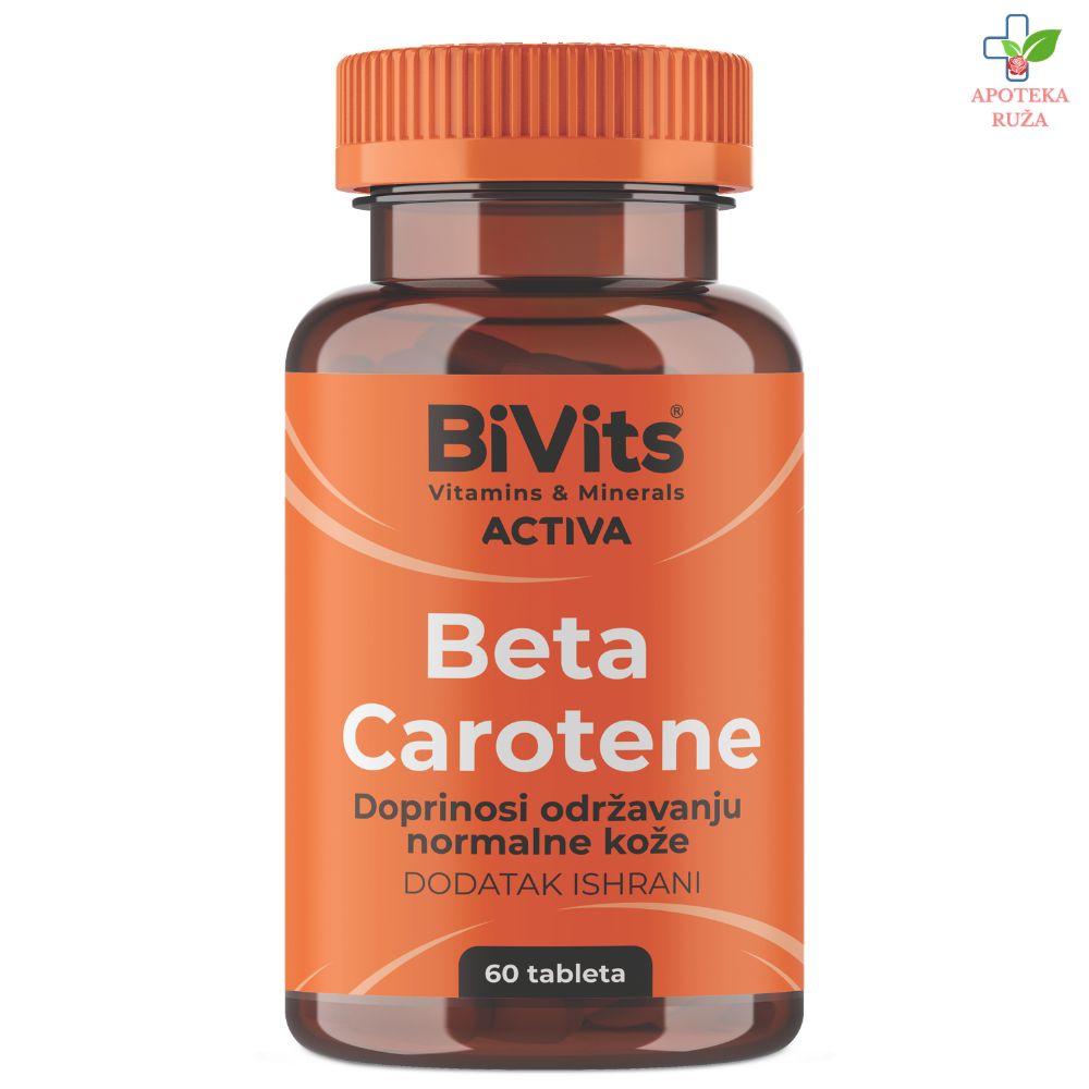 BiVits ACTIVA Beta-Carotene 60 tableta