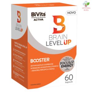 BiVits ACTIVA Brain Level Up BOOSTER 60 kapsula