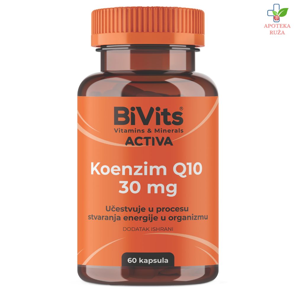 BiVits ACTIVA  Koenzim Q10 30mg 60 kapsula