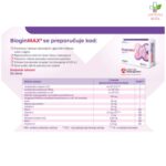 Bioginmax probiotik za žensko intimno zdravlje 10 kapsula