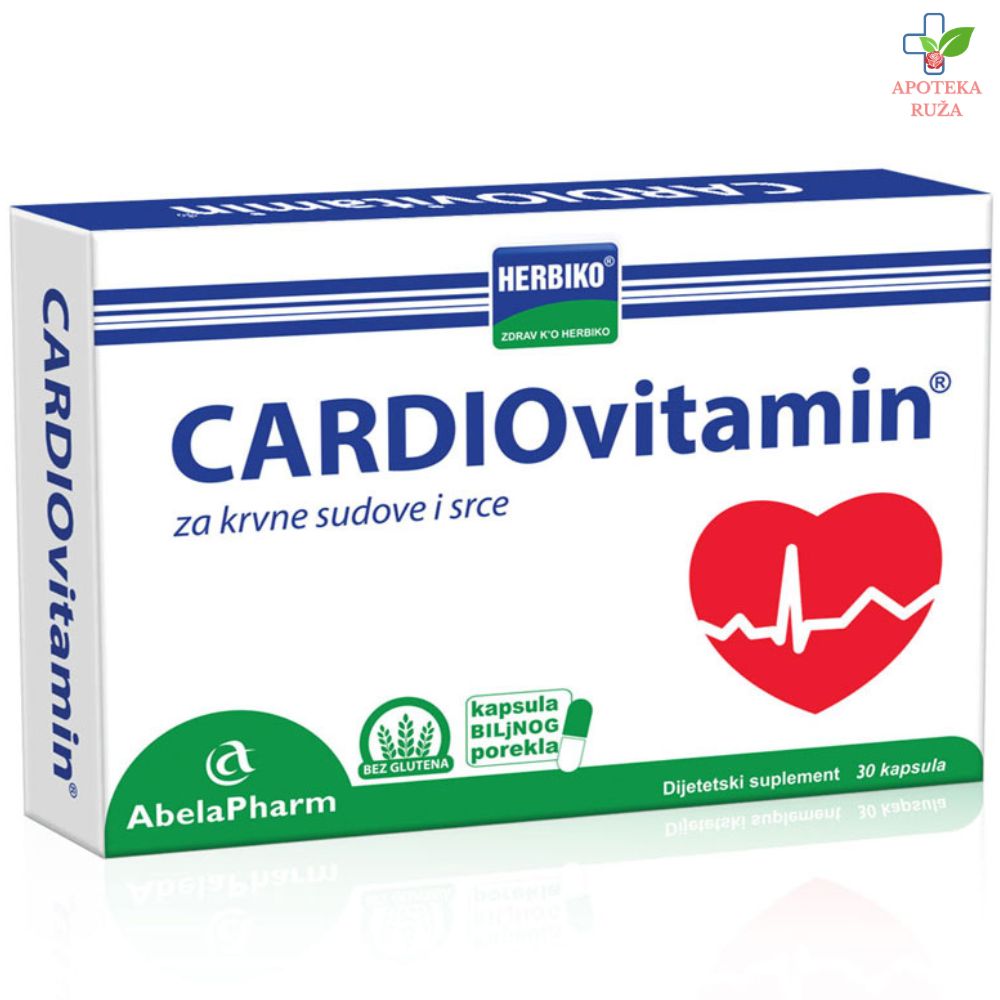 CARDIOvitamin za zdravo srce 30 kapsula