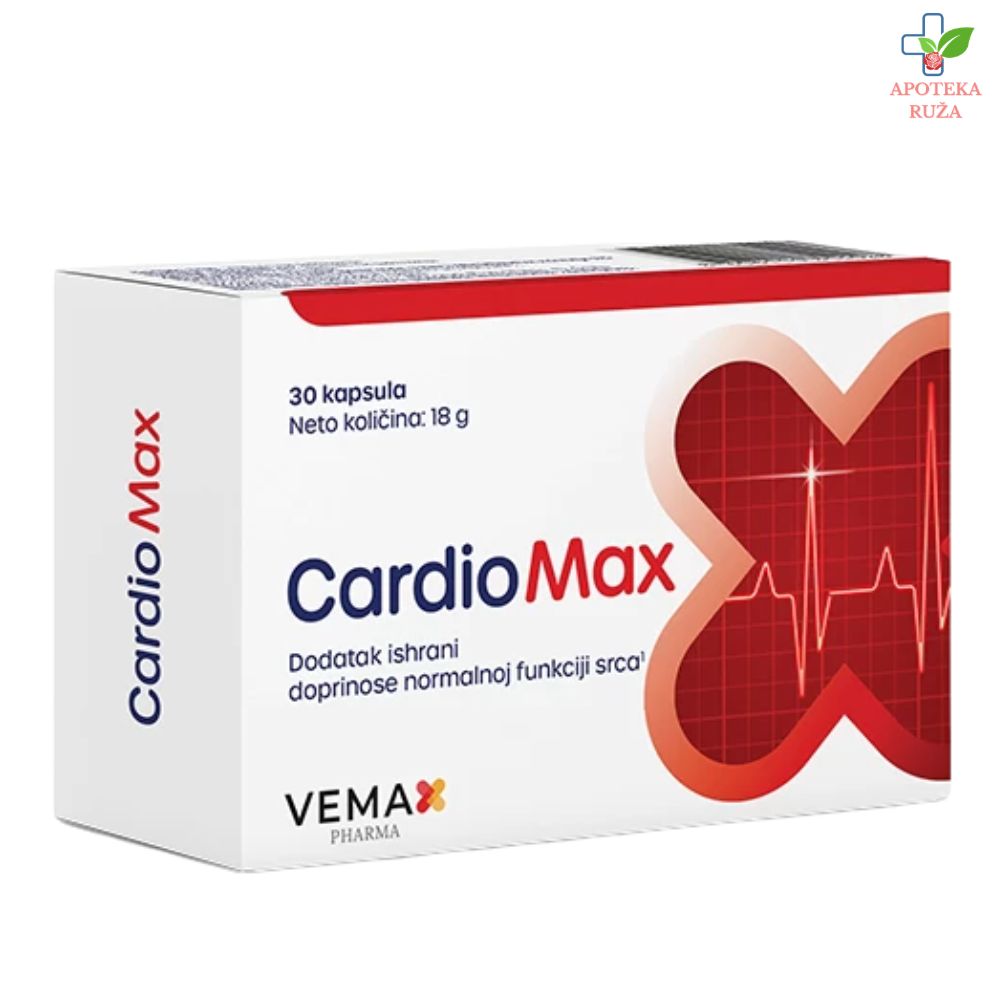 Cardiomax za zdravo srce 30 kapsula