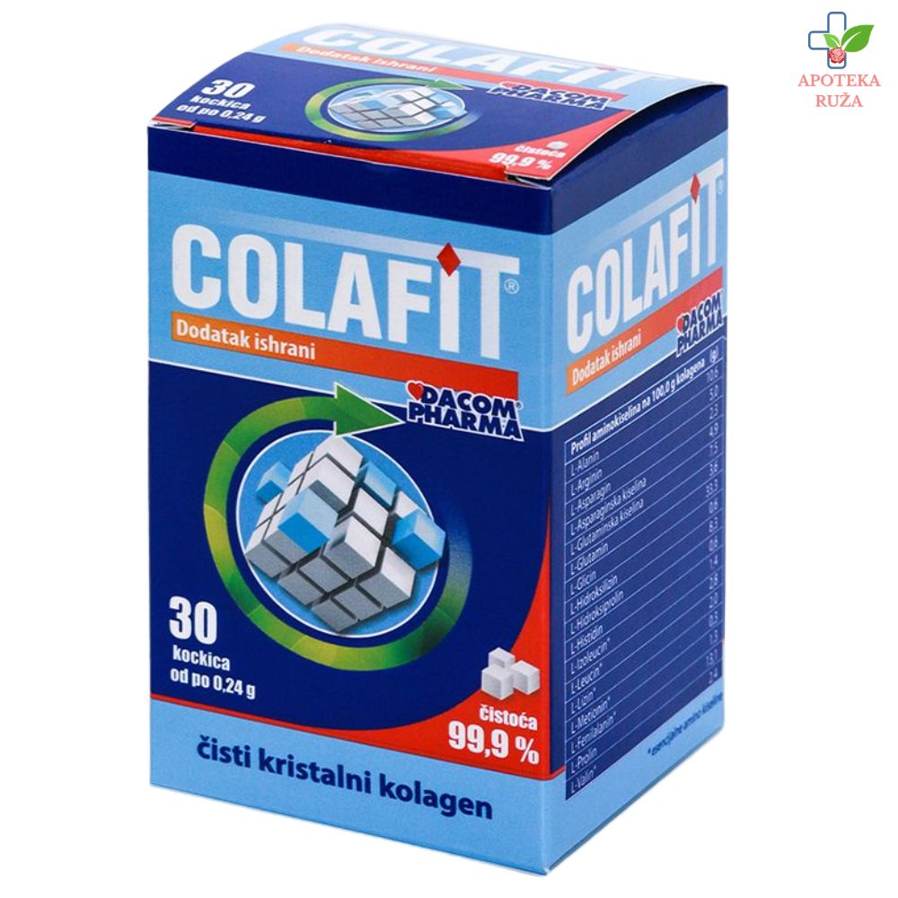 Colafit kockice za jačanje kostiju i zglobova 30 komada