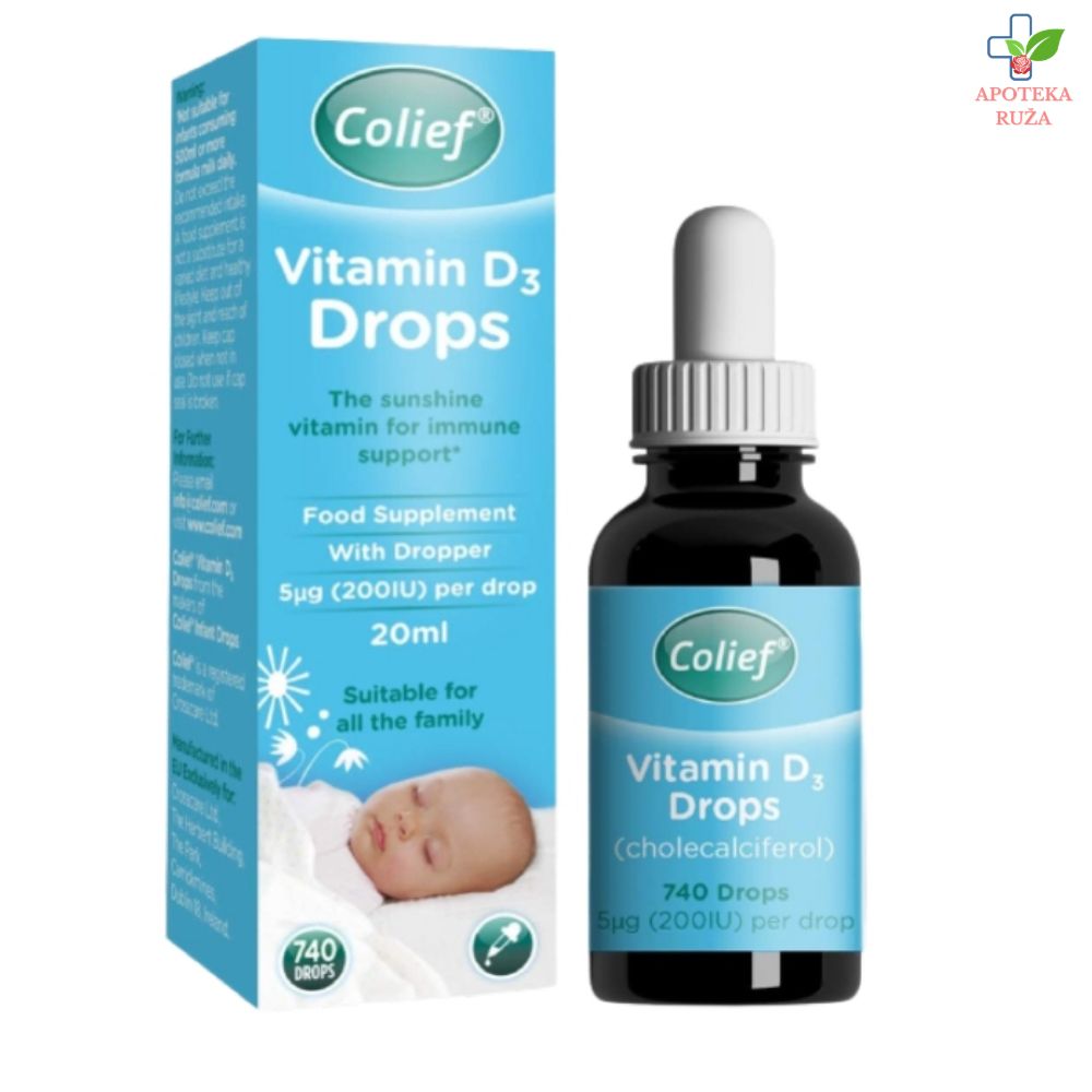 Colief Vitamin D3 kapi 20ml