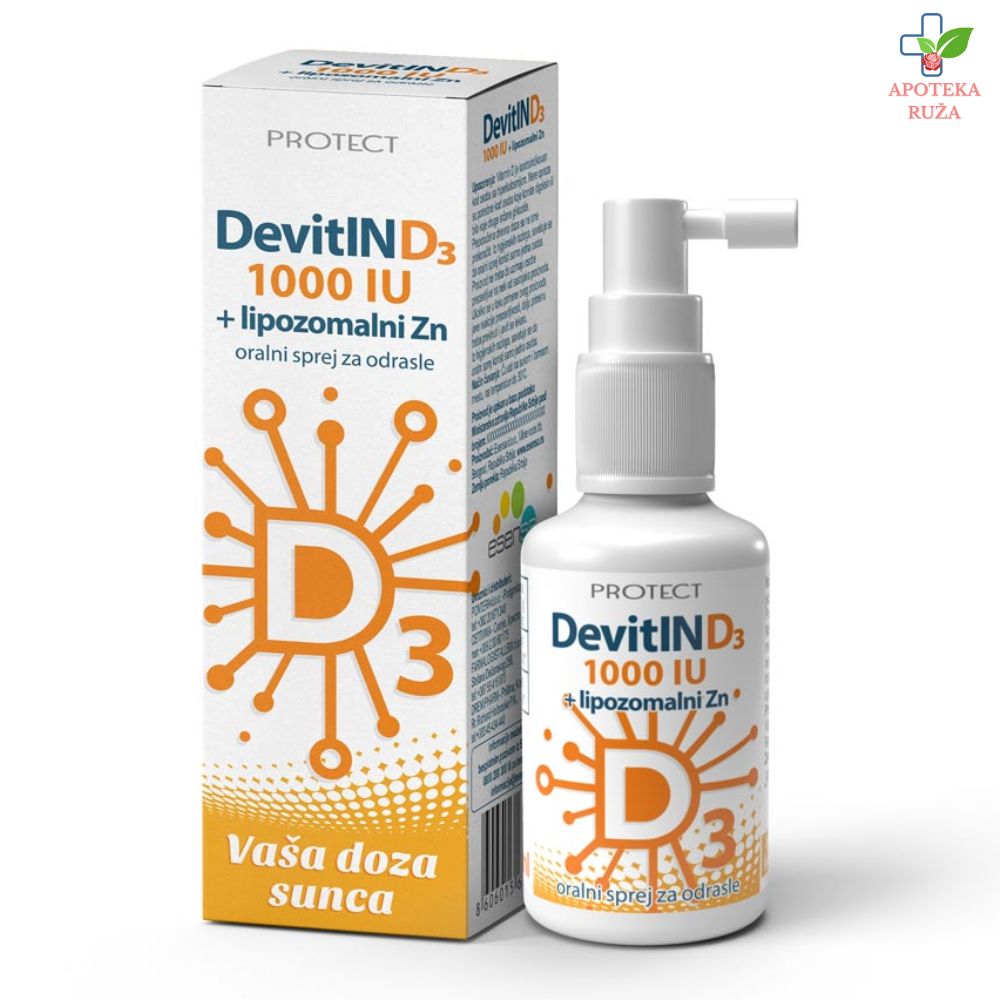 Devitin D3 1000 IU+Zn sprej 30ml