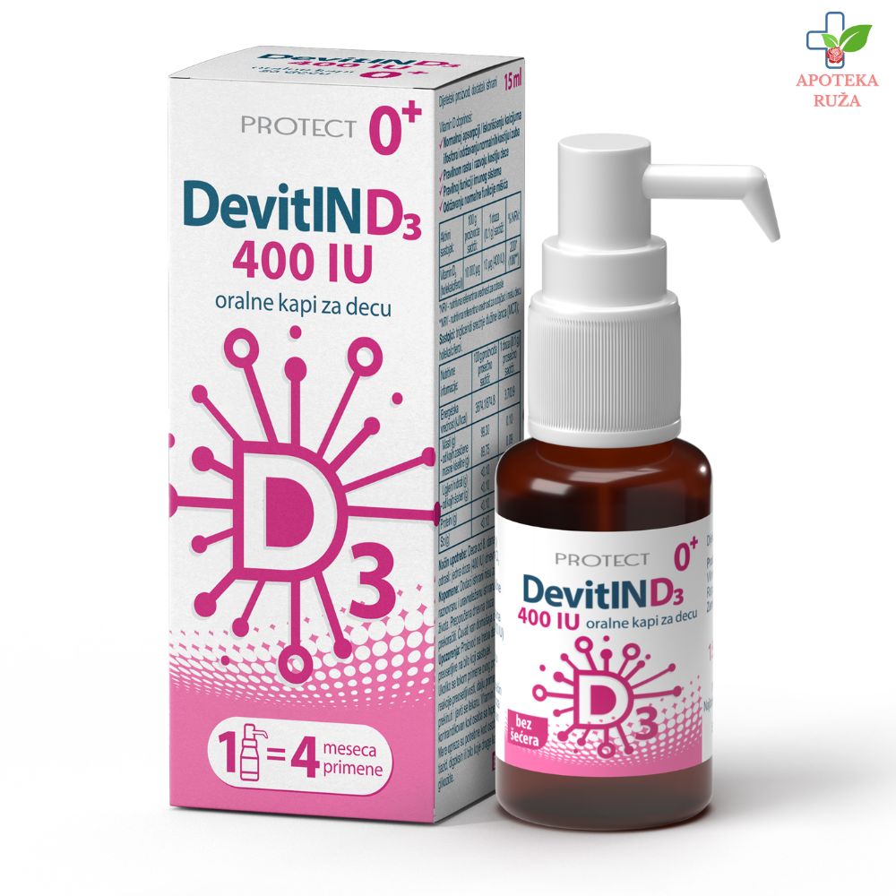 Devitin D3 400 IU kapi za decu 15ml