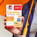 Doppelherz Aktiv Curcuma 750 + Vit D 1000 ij 30 kapsula