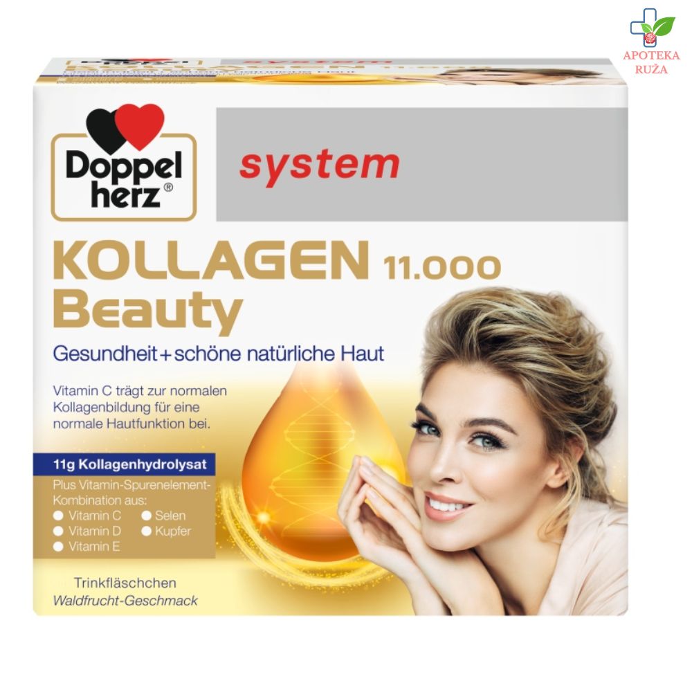 Doppelherz System Kolagen 11.000 Beauty ampule 10X25 ml