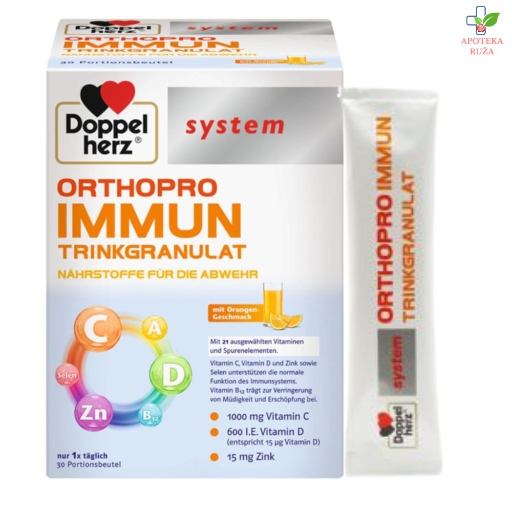 Doppelherz System Ortopro Imun granule u kesicama 30 kesica