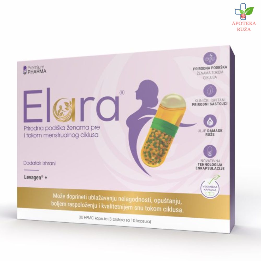 Elara protiv simptoma menopauze 30 kapsula