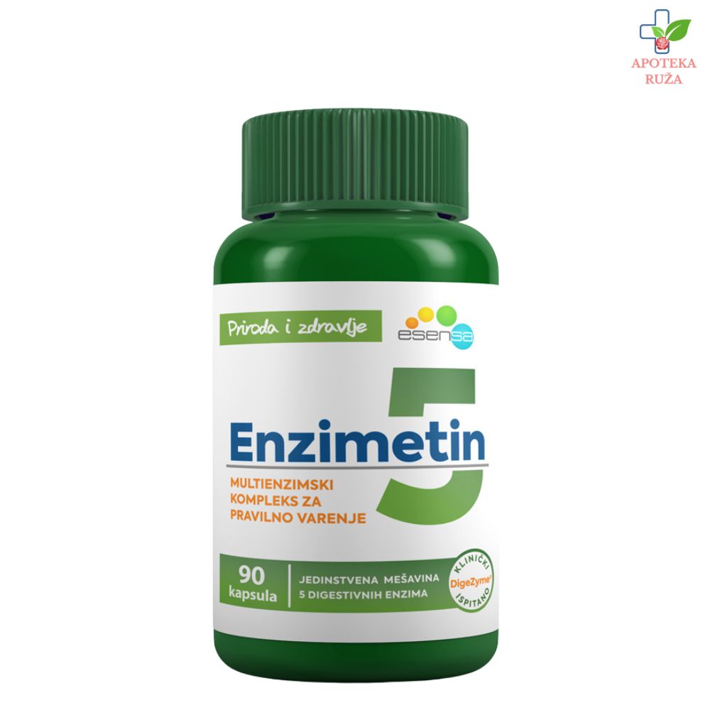 Enzimetim 5 za varnje 90 kapsula