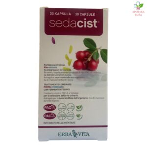 ErbaVita Sedacist protiv urinarnih infekcija 30 kapsula
