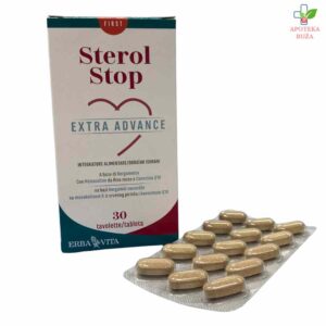 ErbaVita Sterol Stop Extra Advance za snižavanje holesterol 30 tableta