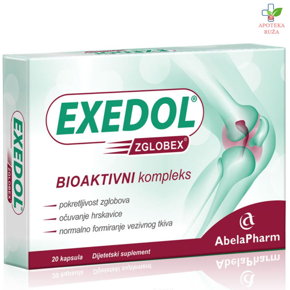 Exedol za zdrave i jake kosti 20 kapsula