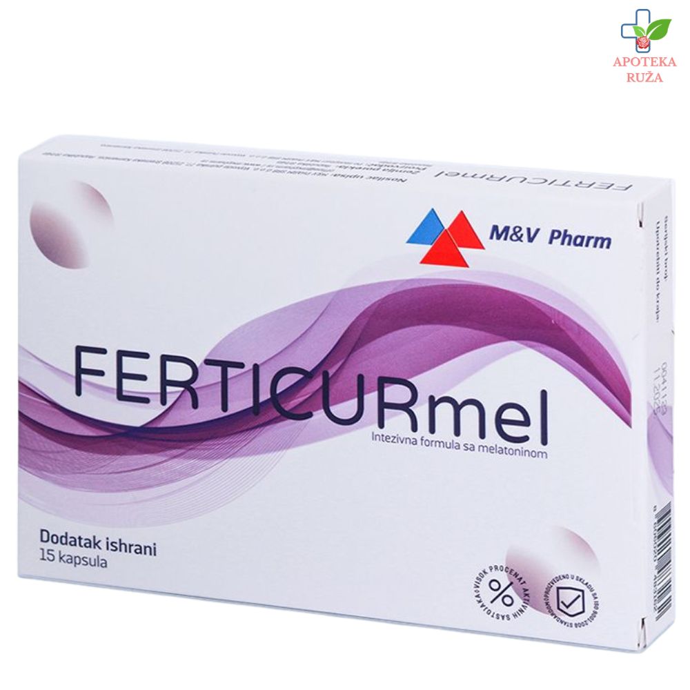 FerticuRmel za poboljšanje plodnosti kod žena 15 kapsula