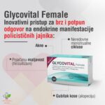 Glycovital Female za terapiju policističnih jajnika 20 tableta