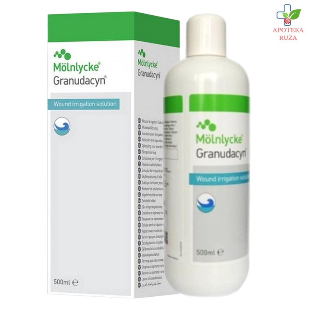 Granudacyn rastvor za čišćenje rana 500ml