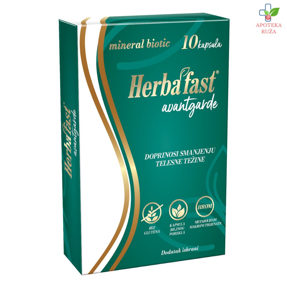 Herbafast Avantgarde za mršavljenje 10 kapsula