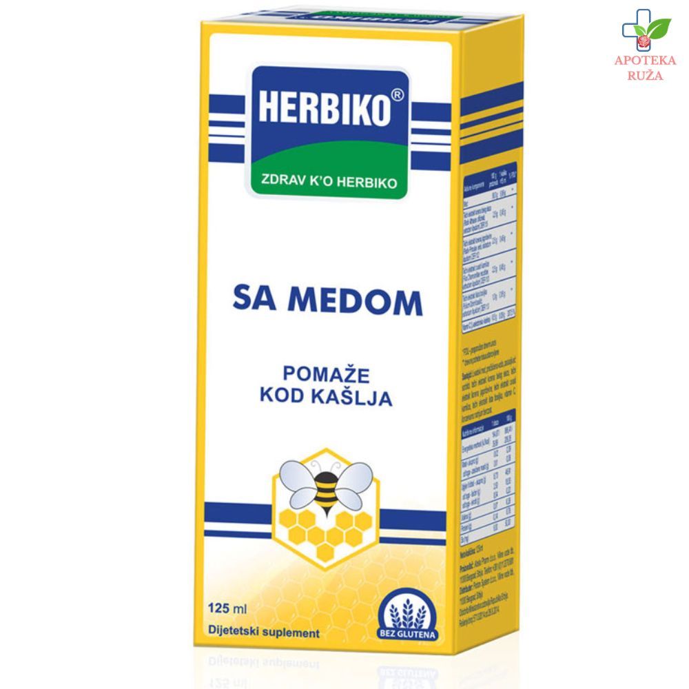 Herbiko sa medom 125 ml