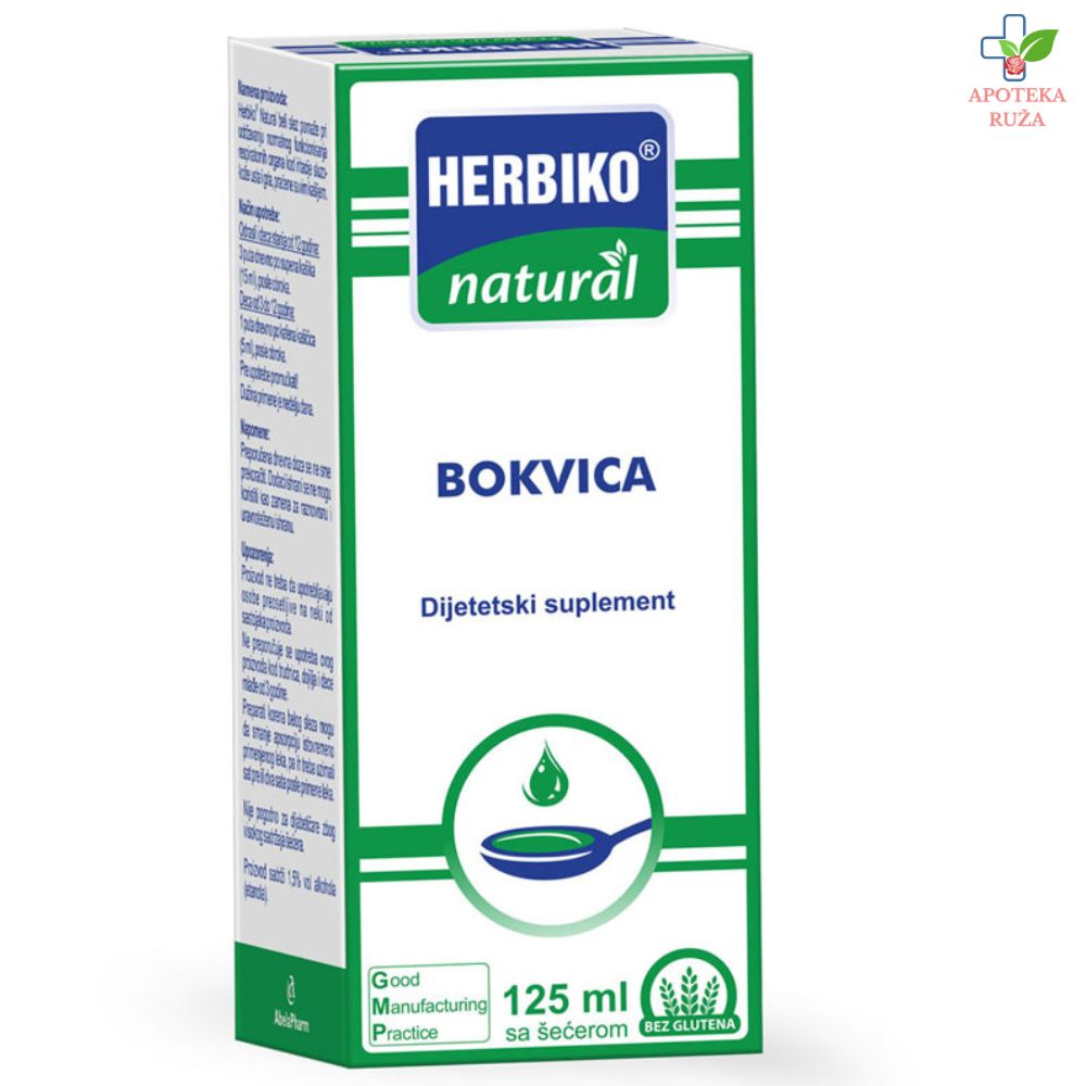 Herbiko sirup bokvica 125 ml