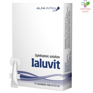 Ialuvit kapi za oči za terapiju suvog oka 15 x 0,6ml