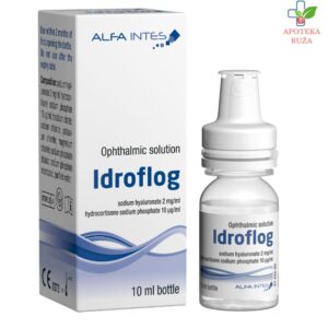 Idroflog kapi za oči za terapiju suvog oka 10ml