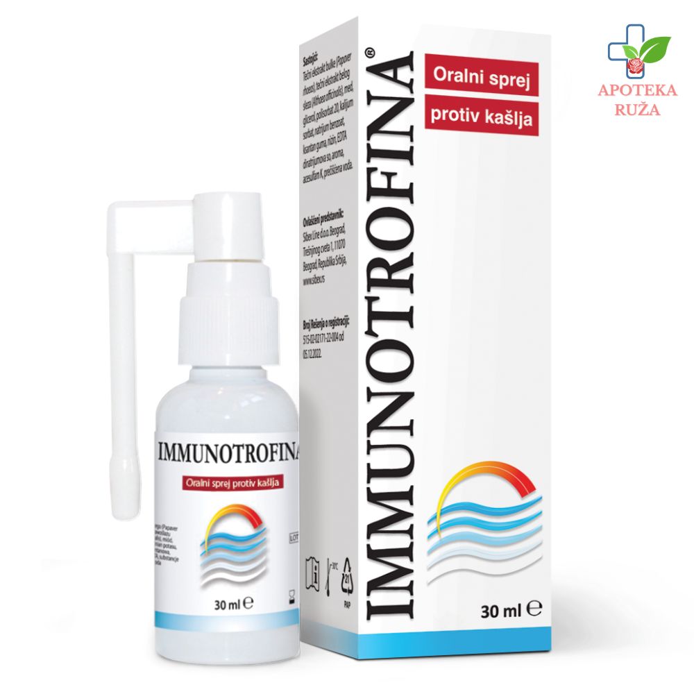 Immunotrofina D sprej protiv kašlja 30ml