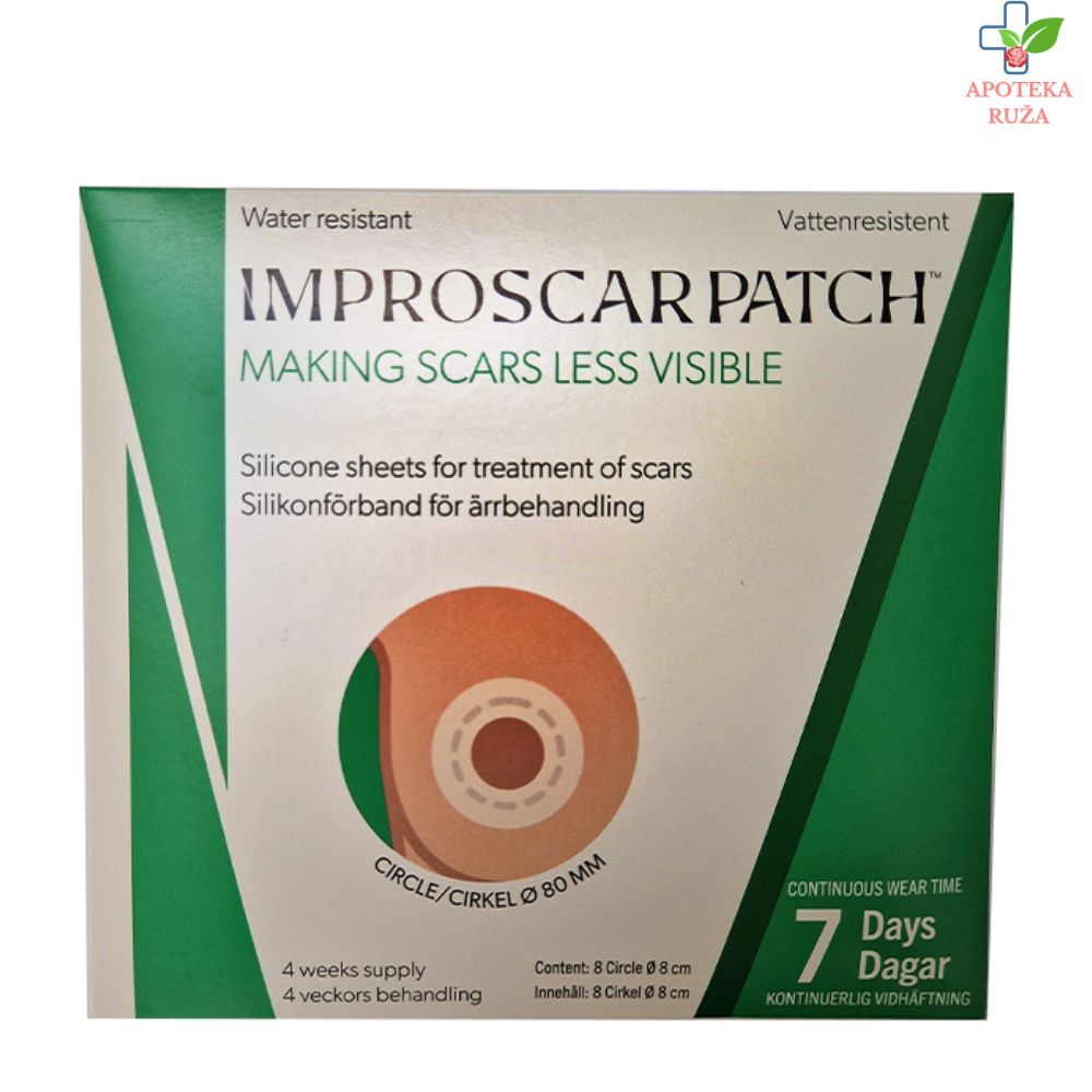 Improscar flasteri protiv ožiljaka Circle nakon operacije areole Fi 80 8 komada