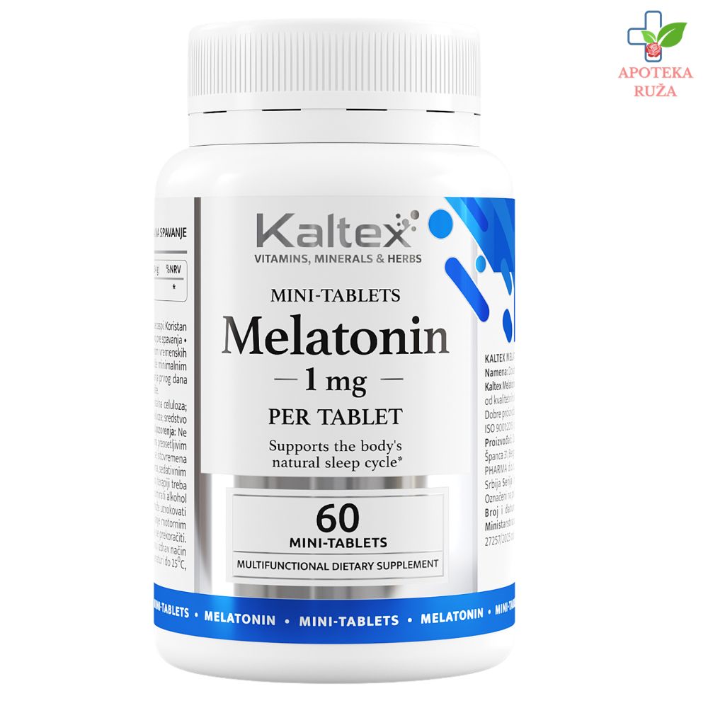 Kaltex Melatonin 1mg 60 minitablets
