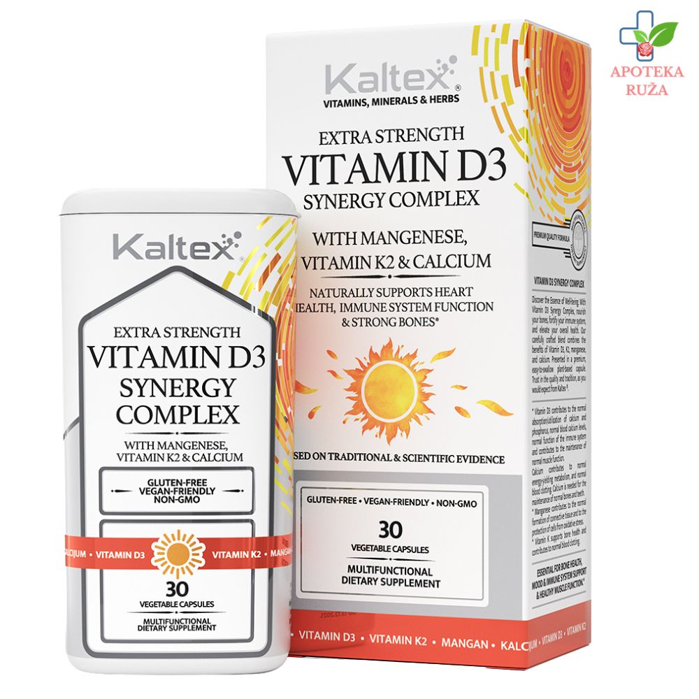 Kaltex Vitamin D3 Synergy Complex 30 kapsula