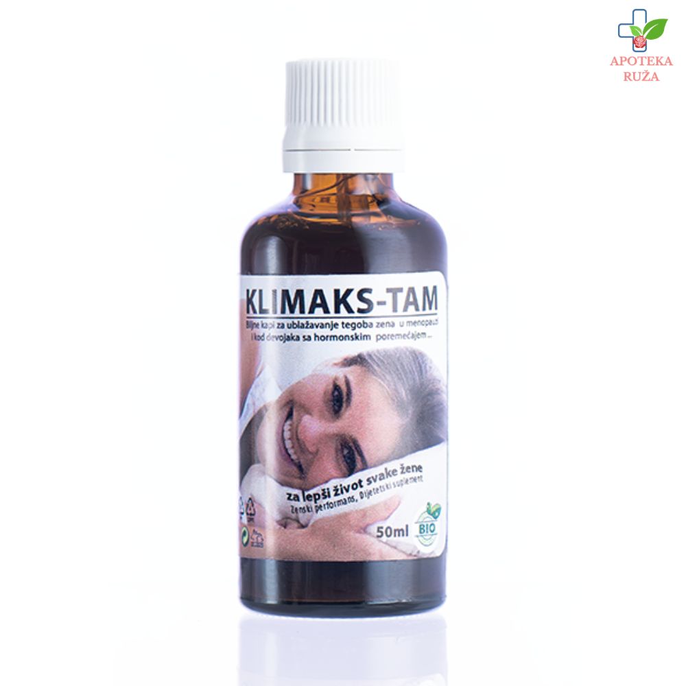 Klimaks Tam kapi protiv simptoma menopauze 50ml