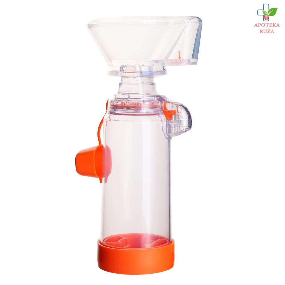 Komora za inhalaciju sa maskom za bebe 0-18 meseci crvena Dalu Medical