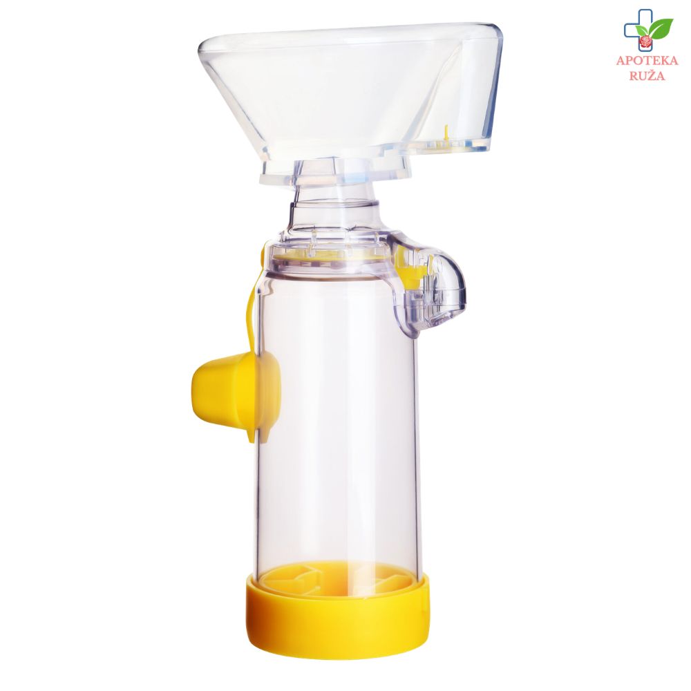 Komora za inhalaciju sa maskom za decu 1-5 godina žuta Dalu Medical