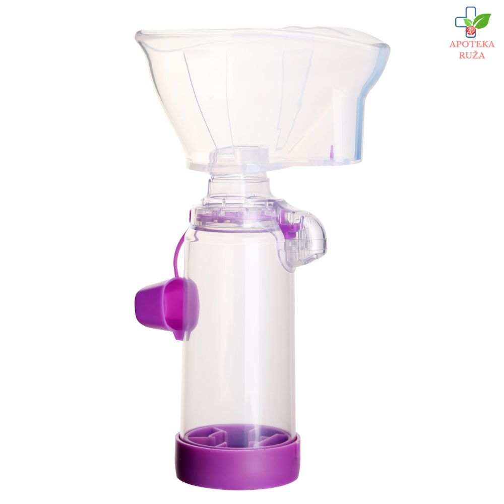 Komora za inhalaciju sa maskom za decu 5+ godina ljubičasta Dalu Medical