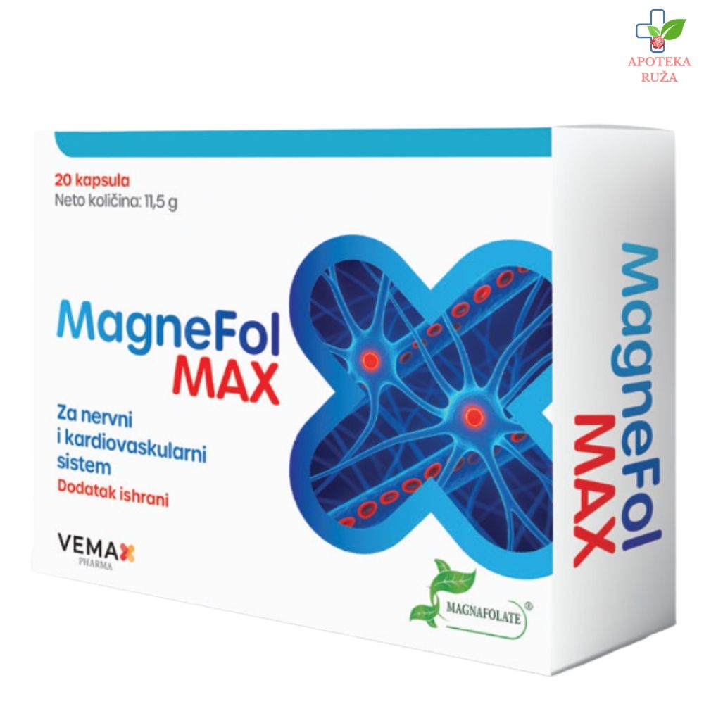 Magnefol Max 20 kapsula