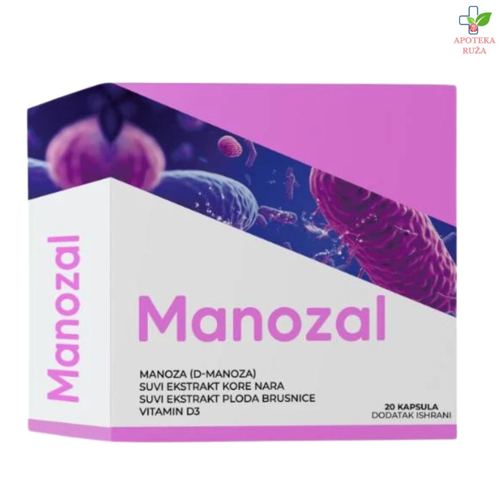 Manozal kapsule za urinarne infekcije 20 komada