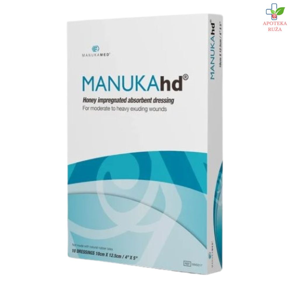 Manuka HD Medi Dress obloge za rane 10cm x 12,5cm 1 obloga