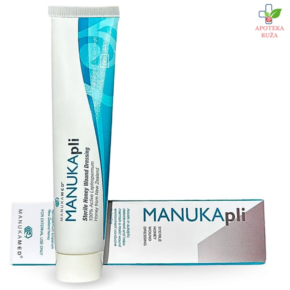 Manukapli antibakterijski manuka med za rane 44gr