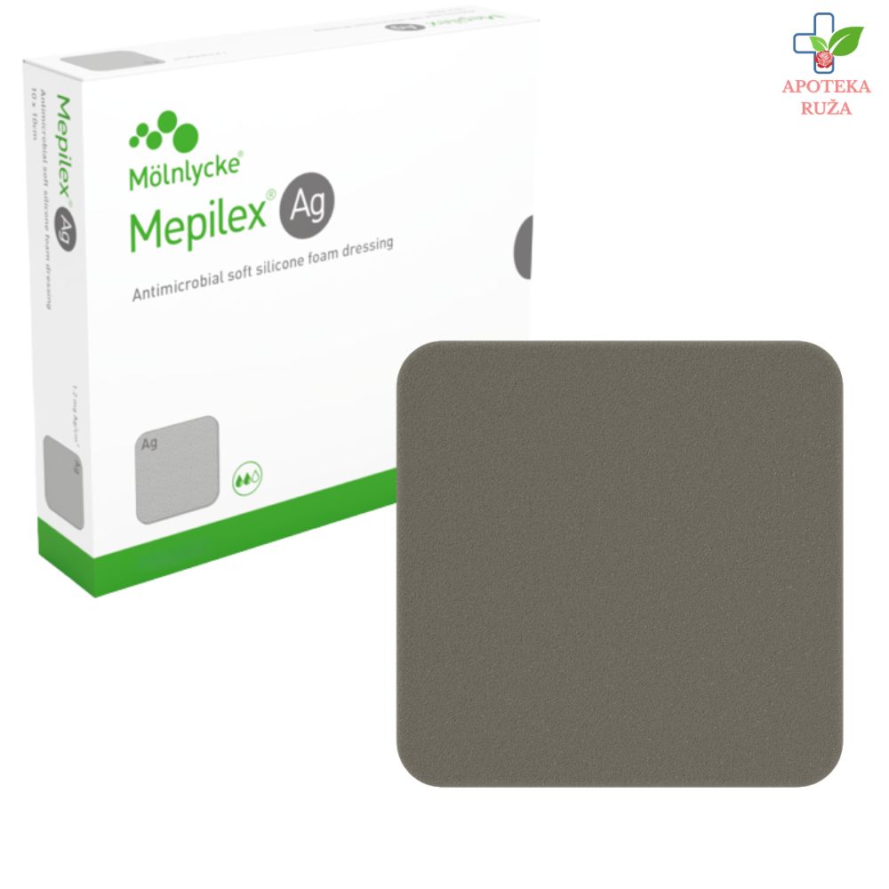 Mepilex Ag obloga za rane 12,5cm x 12,5cm 1 komad