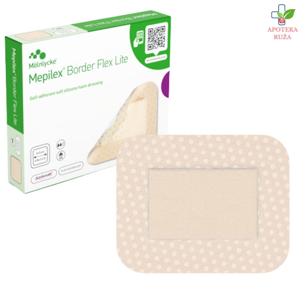 Mepilex Border Flex Lite obloga za rane 10cm x 10cm 1 komad