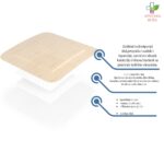 Mepilex Border Flex Lite obloga za rane 10cm x 10cm 1 komad