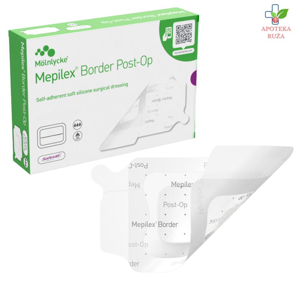 Mepilex Border Post Op 6cm x 8cm obloga za rane 1 komad
