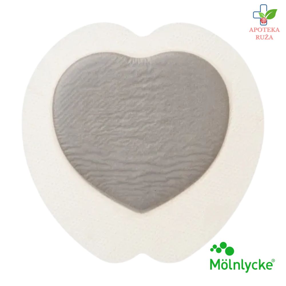 Mepilex Border Sacrum Ag obloga za rane 18cm x 18cm 1 komad