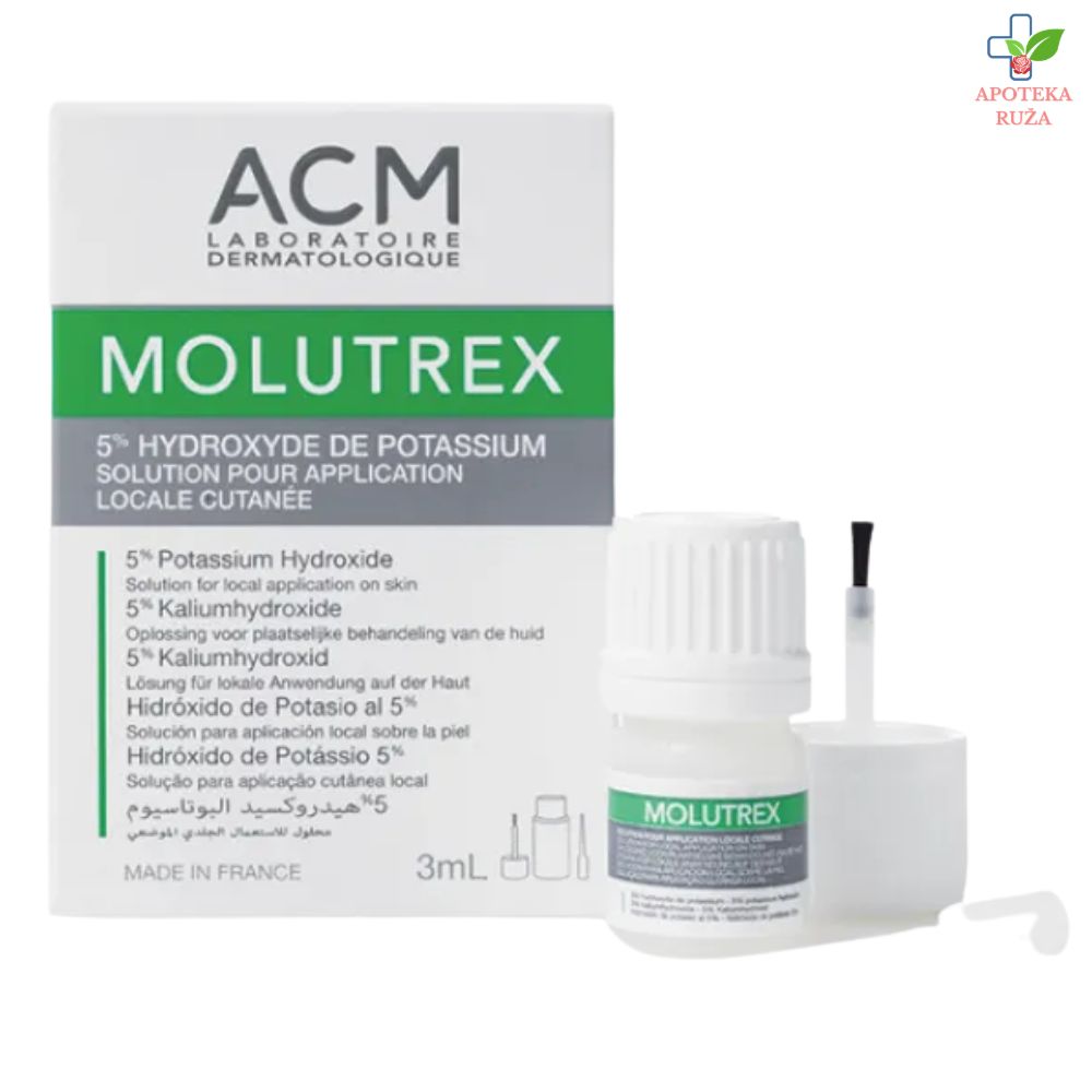 Molutrex rastvor protiv bradavica 3ml
