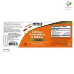 NOW Acidophilus 8 Billion & Bifidus 60 kapsula