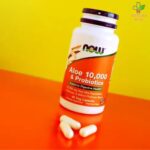 NOW Aloe 10,000 & Probiotics 60 kapsula