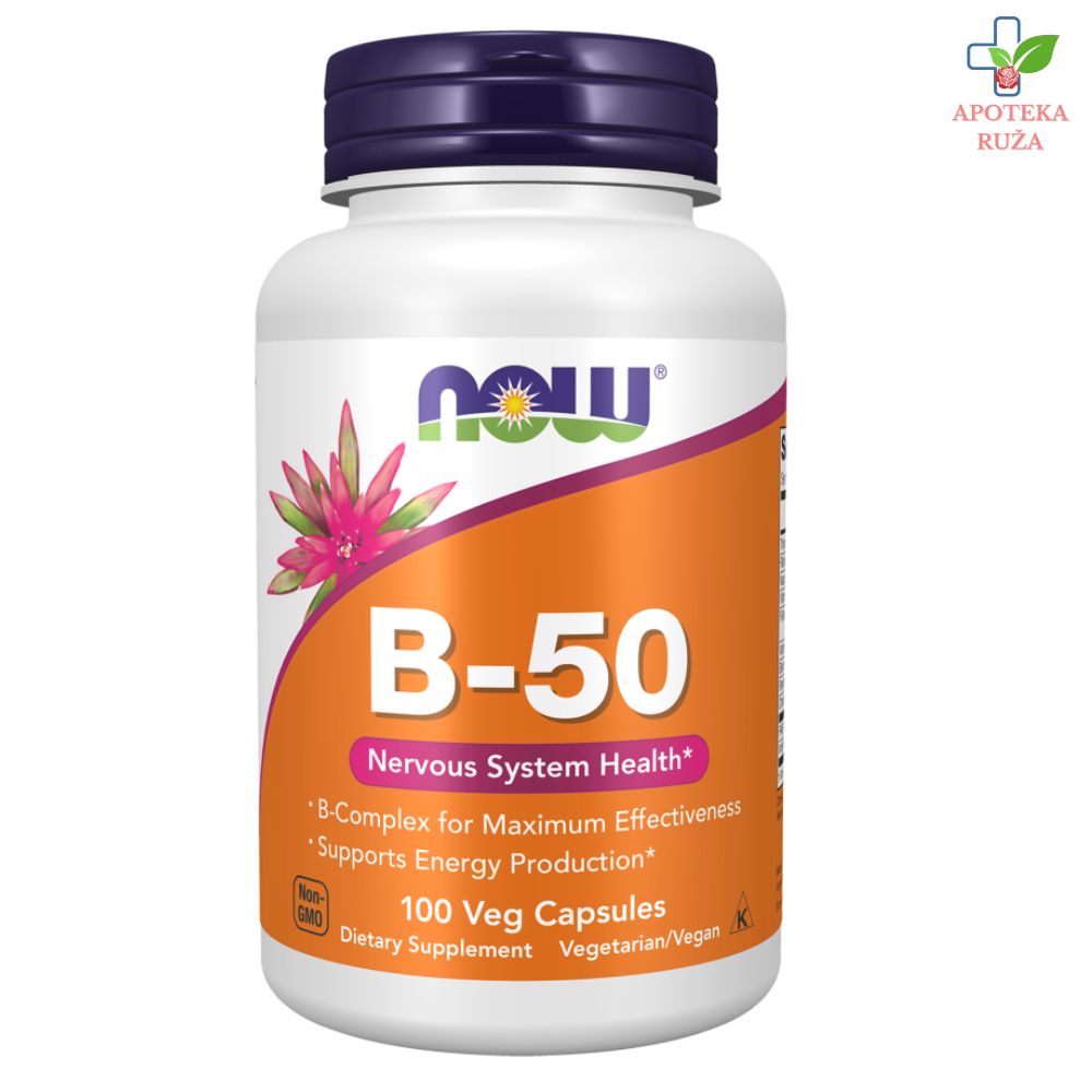 NOW B50 100 kapsula